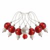KNIT PRO KP10937 Zooni: Bead Stitch Markers: Amaranth
