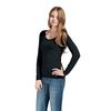 Promodoro Slim Fit Longsleeve Women Black