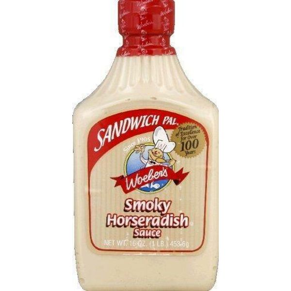 Woeber's Sandwich Pal Smoky Horseradish Sauce 16oz