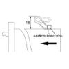 Drawer Stoppers Type II White Set of 10 ***