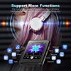 64GB MP3 Player with Bluetooth,2.4'' Full Touch Screen, Voice Record FM Radio