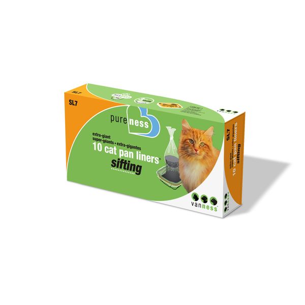 Van Ness Extra Giant Sifting Cat Pan Liners, 10-Count (225040)