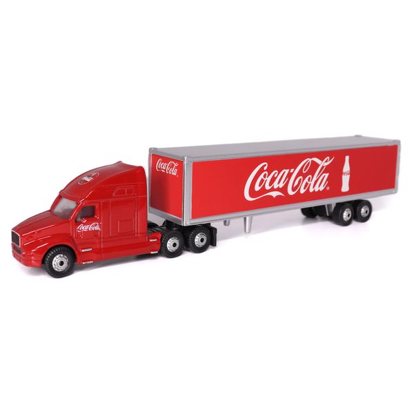 Motor city classics Coca-Cola Diecast Collectible | Long Hauler | 1:87 Diecast Scale Model 487010 | Officially Licensed Coca-Cola Diecast