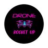 Drohne Rocket Up Quadcopter Drohne Pilot UAV PopSockets mit austauschbarem PopGrip