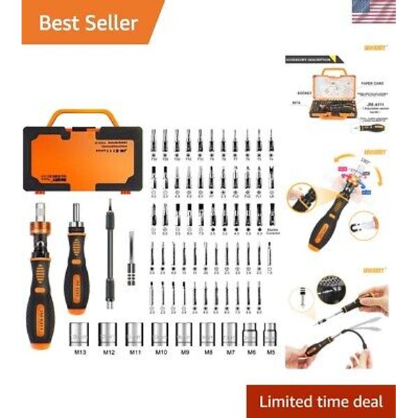 All-Inclusive 69-in-1 Screwdriver Set: Perfect for Home Repair and Electronics