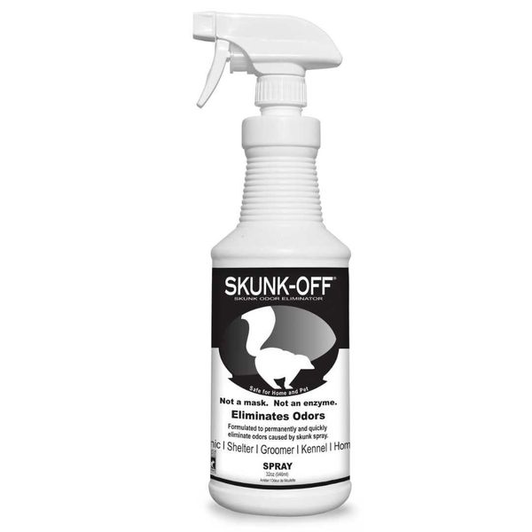 Thornell Skunk Off Pet Odor Eliminator Spray 32oz Safe for Pets and Home