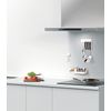 Poze K134101 Kitchen Condiment Rack, Suction Sheet, White