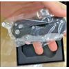 NEW Spring4th Sling Cutter Box cutter knife with button lock action. 440, G10