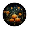 Pumpkins Vintage Autumn Fall Floral PopSockets Standard PopGrip