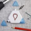 'Red and Black Heart Wreath' Compact DIY Multi Tool (TI00032789)