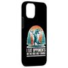 iPhone 15 Disc Golfer Dinosaur T-Rex I Eat Opponents Disc Golf Player Case