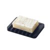 Yamazaki Soap Tray, Silicone, Black, One Size