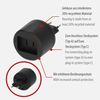 Brennenstuhl Reisestecker USA/Euro mit Sicherung