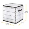 Whitmor Christmas Ornament Storage, 64 Sections, Removable Trays