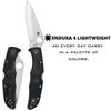 Spyderco Endura 4 Folding Plain Edge FRN Knife