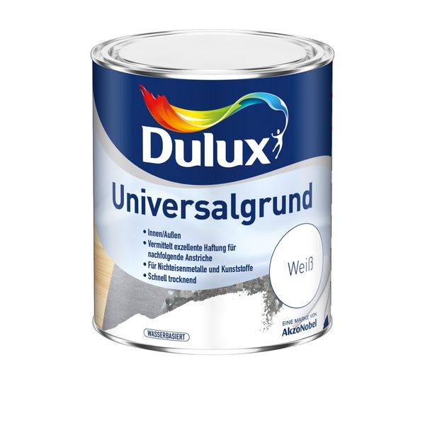 Dulux Universalgrund wasserbasiert 750ml, weiß