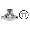Compatible/Replacement for Chevy Small Block/Big Block Aluminum Straight Water Neck - Chrome