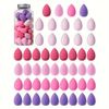 50-Piece Multifunctional Mini Water Drop Beauty Sponges