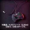 HyperX Clutch Tanto Mini Gamepad Controller Wired XBOX Official Certified PC Android Black