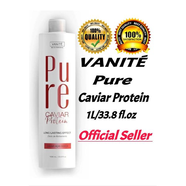 Vanité Pure Caviar Protein Professional Brazilian Keratin Treatment|Sealant 1Kg