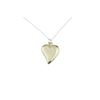 8th Anniversary Heart Pendant Made From Solid 8th Anniversary Bronze (tg136l-b)