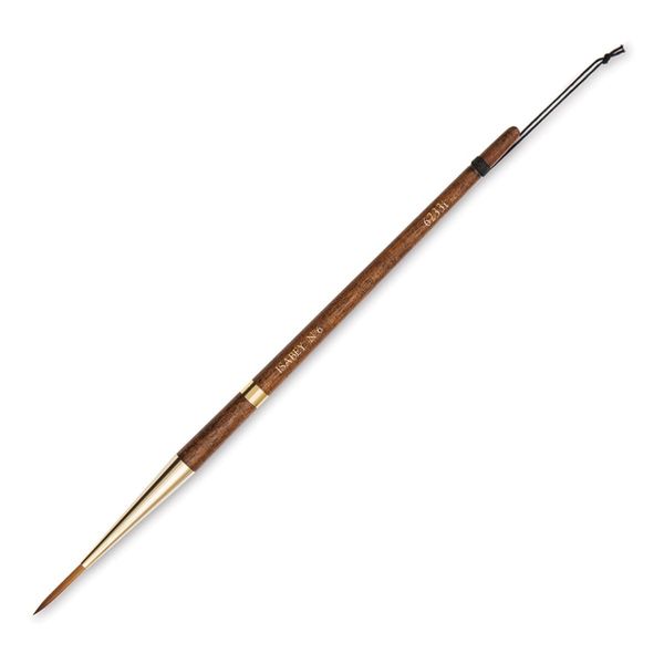 Isabey Brush, Long Round, Synthetic, Natural, 4 UK