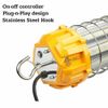 100W LED Temporary Work Light Hanging Construction Jobsite Light 5000K Daylight