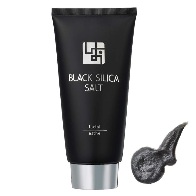 Black Silica Salt Facial Beauty Salon Moisturizing 6.3 oz (180 g) Salt Face Wash Scrubs