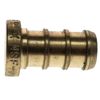 SharkBite UC512LFA 3/8" PEX Hose Barb Pipe Plug, Lead Free Brass