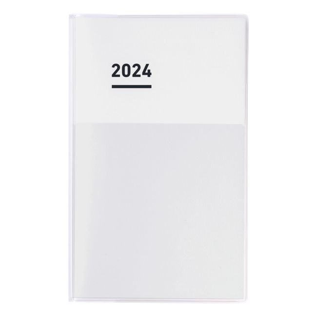 Kokuyo JCD1W-24 JCD1W-24 Diary 2024 Notebook, 2024 A5 Slim, Monthly & Weekly