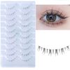 Bottom Lashes False Eyelashes Pack, 10 Pairs, Lower Lashes Fake Lashes Set (106)