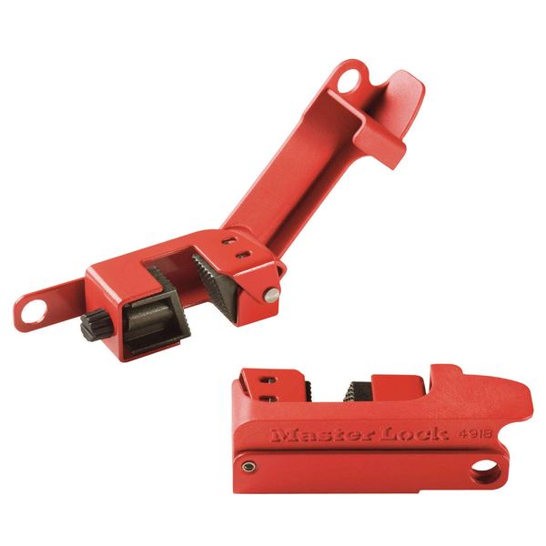 Master Lock 491B Lockout Tagout Circuit Breaker Lockout, Tall and Wide Toggles