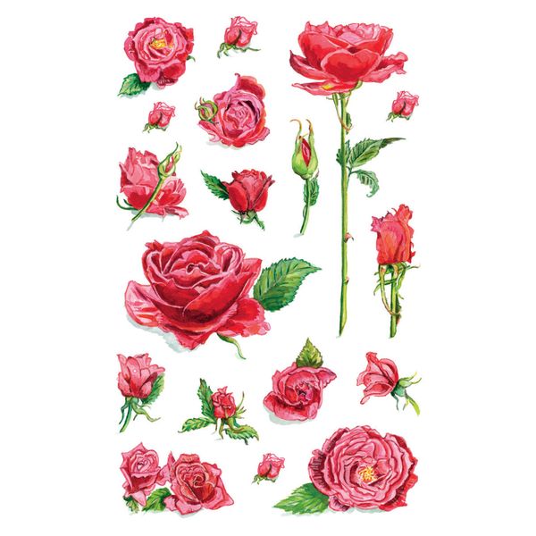 Avery Zweckform 4400 Decorative Stickers Paper Material Rosen