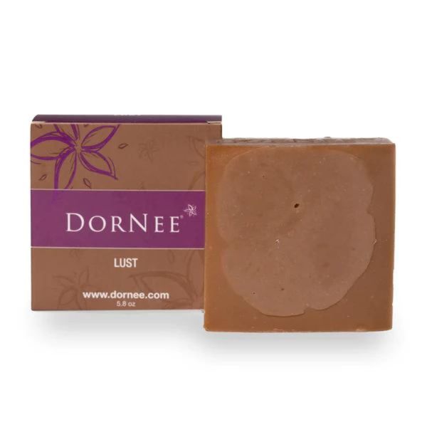 DorNee' Lust Bar Soap, Shea Butter, Natural, Handmade, Cold Processed, Essential Oil, Gentle (5.8 oz)