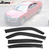 Fits 06-10 Dodge Charger Window Visor Sun Rain Guard Wind Vent Deflector 4PCS