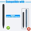 REEYEAR 2 Tip Non-Abrasive Stainless Slim Pen Replacement Precision Fine Control Pen Smooth Writing Tip Compatible with Microsoft Surface Slim Pen 2 Pack