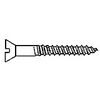 #8 x 5/8" Flat Head Phil Brass Wood Screw, 75 Pack
