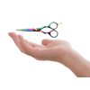 Professional Beard and Moustache Trimming Scissors 5 inch - Titanium