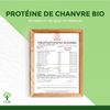 Organic Hemp - Bioptimal - BCAA - Protein Powder - Organic - Omega 3-500 g