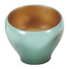 Aizu Lacquerware Dessert Cup (Blue Inner Gold)