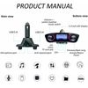 Bluetooth 4.0 FM Transmitter 1.3in LED Screen For Car Wireless Bluetooth FM 2USB