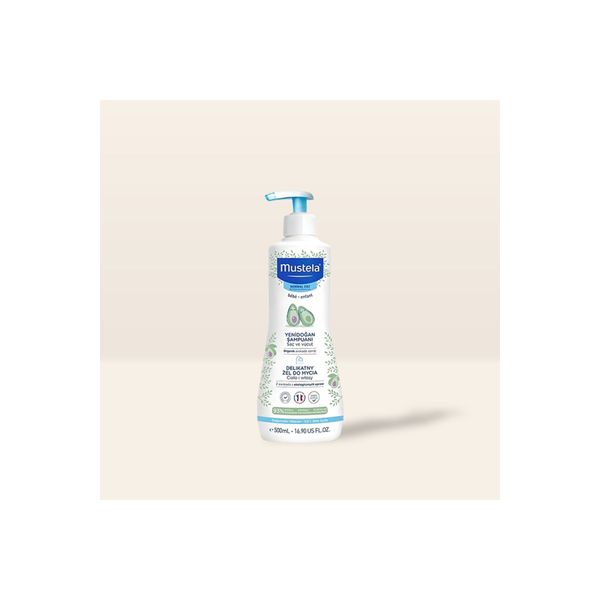 Mustela Gentle Cleansing 500 ml Avokado İçerikli Yeni Doğan Şampuan