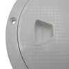 Deck Access Round Inspection Hatch 7" (178MM Boat Cover Plate White Plastic)