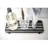 Yamazaki Home Tower bathroom trays, One Size, Black