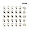 Healifty 30pcs Dental Orthodontic Lingual Buttons Bondable Round Base