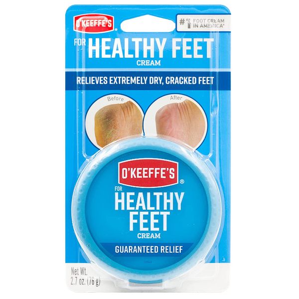 O'Keeffe's Guaranteed Relief for Healthy Feet Cream, 2.7 Oz 722510026003VL