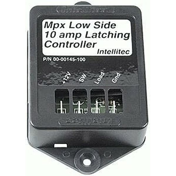 Intellitec 0000145100 10 Amp Monoplex Water Pump Control, Black