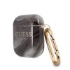 Guess Gua2unmk Airpods Case Pret/Preto Marble Collection
