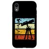 iPhone XR Vintage Telescope Astronomy Tshirt Space Retro Monocular Case