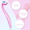 12 Pieces Women's Razor Bikini Trimmer Durable Travel Accessories Women Razors Shaver Pubic Hair Removal Beauty Razor T-Type Razor for Body Cosmetic Tool (Multicolor)